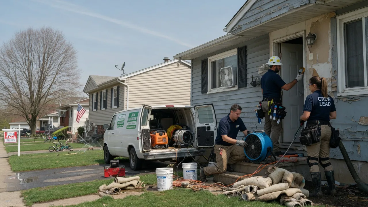 Flood Cleanup in Mandeville, LA near me